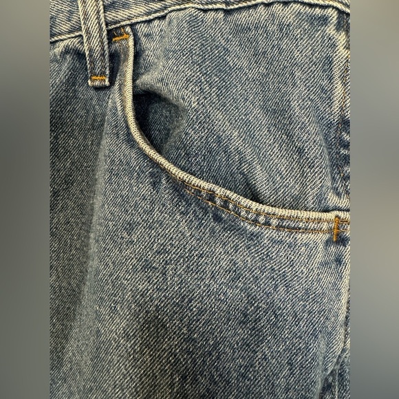 Rustler Big and Tall Straight Blue Jeans Size 42x30 ☀️ - Picture 11 of 16